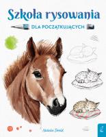 Szkoła rysowania dla początkujących. Autor: Natalia Berlik. SmakLiter.pl Okładka książki Szkoła rysowania dla początkujących