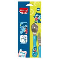 Sztućce Picnik Miniz Szop Pracz MAPED. Wydawca: Maped. SmakLiter.pl Opakowanie Sztućce Picnik Miniz Szop Pracz MAPED