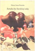 Okładka książki Sztuka być bardziej sobą