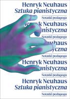 Sztuka pianistyczna. Autor: Neuhaus Henryk. SmakLiter.pl Okładka książki Sztuka pianistyczna
