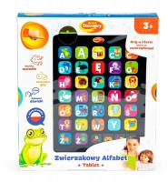 Tablet zwierzakowy alfabet. Wydawca: Dumel. SmakLiter.pl Opakowanie Tablet zwierzakowy alfabet