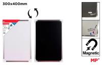 Opakowanie Tablica dwustronna magnetyczna i kredowa 30x40cm