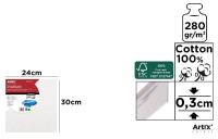 Tablica malarska 24x30x0,3cm 280G/m2. Wydawca: Artix. SmakLiter.pl Opakowanie Tablica malarska 24x30x0,3cm 280G/m2