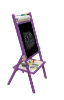 Tablica obrotowa z rolką papieru fioletowa. Wydawca: 3toysm. SmakLiter.pl Opakowanie Tablica obrotowa z rolką papieru fioletowa