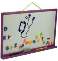 Tablica wisząca kredowa jasnofioletowa. Wydawca: 3toysm. SmakLiter.pl Opakowanie Tablica wisząca kredowa jasnofioletowa