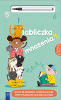 Tabliczka mnożenia z flamastrem suchościeralnym. Autor:   Praca zbiorowa. SmakLiter.pl Okładka książki Tabliczka mnożenia z flamastrem suchościeralnym