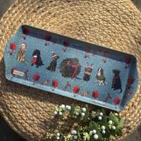 Taca średnia Świąteczne psy Święta. Wydawca: Alex Clark. SmakLiter.pl Opakowanie Taca średnia Świąteczne psy Święta