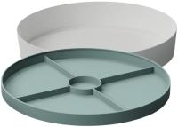 Tacka sensoryczna Play Tray Sage 2w1 zielona. Wydawca: Jellystone. SmakLiter.pl Opakowanie Tacka sensoryczna Play Tray Sage 2w1 zielona