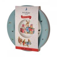 Opakowanie Talerz Peter Rabbit Christmas 20cm 4szt