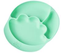 Opakowanie Talerz silikonowy z przyssawką zielony