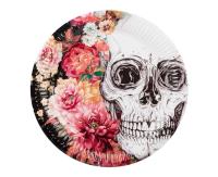 Talerzyki papierowe Day of the dead 23cm 10szt. Wydawca: Boland. SmakLiter.pl Opakowanie Talerzyki papierowe Day of the dead 23cm 10szt