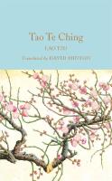 Okładka książki Tao Te Ching wer. angielska