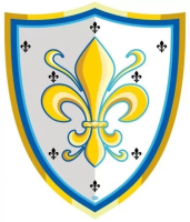 Tarcza rycerska w lilie. Wydawca: PAPO. SmakLiter.pl Opakowanie Tarcza rycerska w lilie