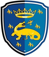 Tarcza rycerska z salamandrą. Wydawca: PAPO. SmakLiter.pl Opakowanie Tarcza rycerska z salamandrą