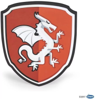 Tarcza rycerska ze smokiem. Wydawca: PAPO. SmakLiter.pl Opakowanie Tarcza rycerska ze smokiem