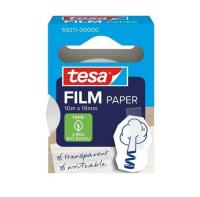 Taśma biurowa papierowa Tesafilm 10mx19mm. Wydawca: TESA. SmakLiter.pl Opakowanie Taśma biurowa papierowa Tesafilm 10mx19mm