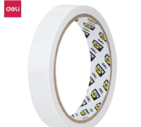 Opakowanie Taśma dwustronna biała 18mmx9,1m (16szt) DELI