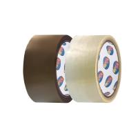 Opakowanie Taśma pakowa kauczukowa 55m transparentna