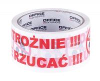 Taśma pakowa Office Products ostrożnie nie rzucać 48mmx50y biała 1szt.. Wydawca: Office Products. SmakLiter.pl Opakowanie Taśma pakowa Office Products ostrożnie nie rzucać 48mmx50y biała 1szt.