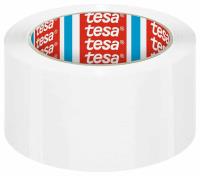Opakowanie Taśma pakowa Tesapack Standard Solvent  biała 66mx48mm