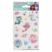 Tatuaż Gabby's Dollhouse 2. Wydawca: Sticker Boo. SmakLiter.pl Opakowanie Tatuaż Gabby's Dollhouse 2