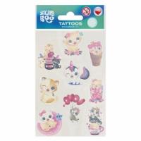 Tatuaż Kotki. Wydawca: Sticker Boo. SmakLiter.pl Opakowanie Tatuaż Kotki