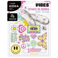 Opakowanie Tatuaże do obuwia świecące w ciemności Vibes KIDEA