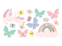 Tatuaże Jednorożce mix. Wydawca: PartyDeco. SmakLiter.pl Opakowanie Tatuaże Jednorożce mix