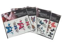 Opakowanie Tatuaże motyle MIX