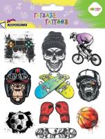 Tatuaże zmywalne Be Cool HAPPY COLOR. Wydawca: GDD. SmakLiter.pl Opakowanie Tatuaże zmywalne Be Cool HAPPY COLOR