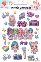 Opakowanie Tatuaże zmywalne dla dzieci K-pop Star