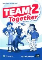 Team Together 2 Activity Book. Autor: Lesley Koustaff, Susan Rivers. SmakLiter.pl Okładka książki Team Together 2 Activity Book