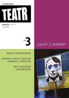 Okładka książki Teatr 3/2022