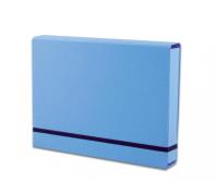 Opakowanie Teczka A4 lux na gumkę Eco błękitna PENMATE