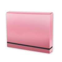 Opakowanie Teczka A4 lux na gumkę jasny róż PENMATE