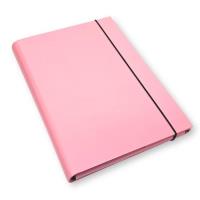 Opakowanie Teczka A4 skrzydłowa 3,5cm pastelowa różowa