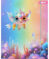 Opakowanie Teczka A4+ z gumką Aqua Cuties Candy HAPPY COLOR