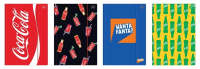Opakowanie Teczka A4 z gumką Mat+UV Coca Cola (10szt)