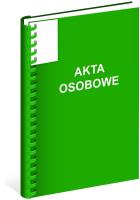 Opakowanie Teczka akt osobowych A4 zielona (10szt)