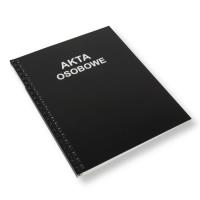 Teczka Akta osobowe T1 czarna. Wydawca: PENWORD. SmakLiter.pl Opakowanie Teczka Akta osobowe T1 czarna