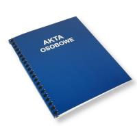 Teczka Akta osobowe T1 niebieska. Wydawca: PENWORD. SmakLiter.pl Opakowanie Teczka Akta osobowe T1 niebieska