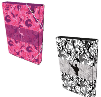 Opakowanie Teczka Box A4 na gumkę Camouflage mix
