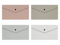 Opakowanie Teczka DL kopertowa na zatrzask nadruk Idealink 1szt.mix