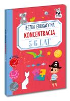 Okładka książki Teczka edukacyjna. Koncentracja. 5-6 lat. Kapitan Nauka