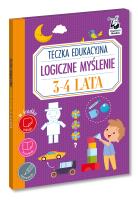 Okładka książki Teczka edukacyjna. Logiczne myślenie. 3-4 lata. Kapitan Nauka
