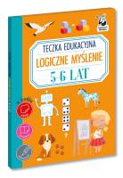 Okładka książki Teczka edukacyjna. Logiczne myślenie. 5-6 lat. Kapitan Nauka