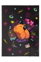 Opakowanie Teczka kartonowa z gumką A4 Coolpack Capybara Music