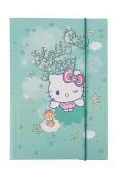 Opakowanie Teczka kartonowa z gumką A4 Hello Kitty pink wzór 2