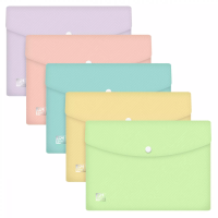 Teczka kopertowa A5 PP Urban pastel mix (5szt). Wydawca: Oxford. SmakLiter.pl Opakowanie Teczka kopertowa A5 PP Urban pastel mix (5szt)