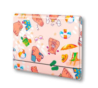 Opakowanie Teczka łamana A4 na gumkę Kapibara plaża PENMATE